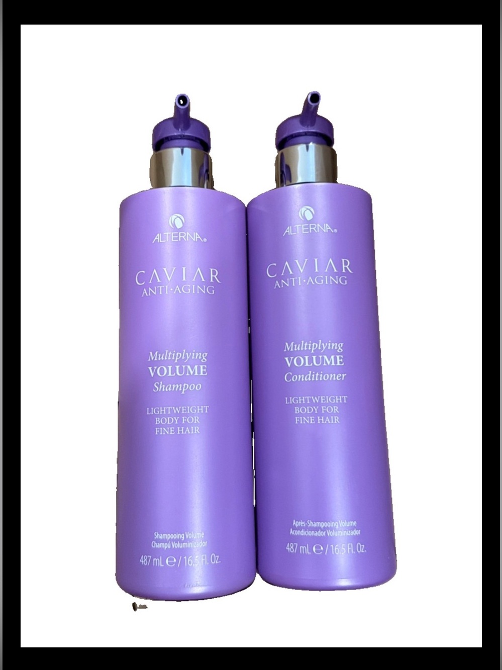 Caviar Anti-Aging Multiplying Volume Shampoo & Conditioner Set 16.5oz each